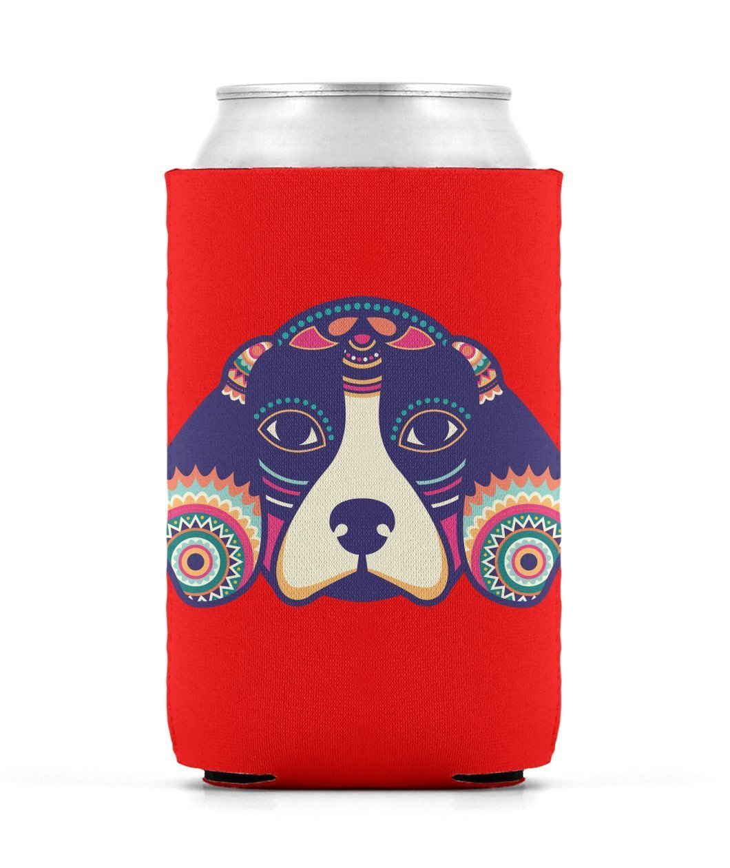 viadev-A Mesmerizing Beagle Dog Can Sleeves-Red M-Can Sleeve